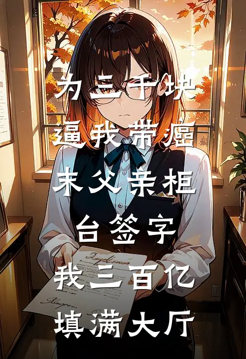 为三千块，逼我带癌末父亲柜台签字，我三百亿填满大厅