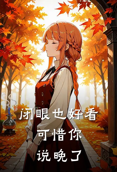 闭眼也好看，可惜你说晚了
