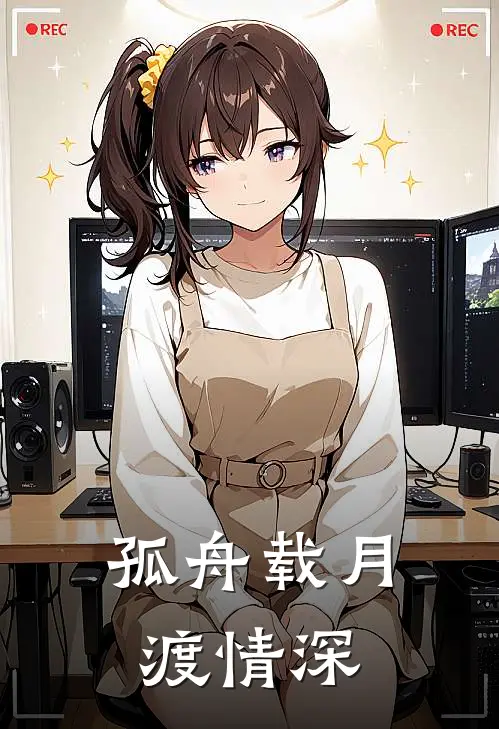孤舟载月渡情深