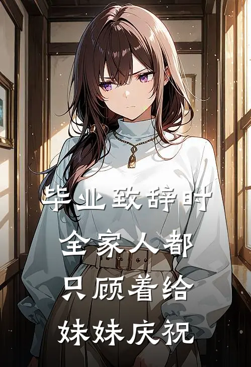 毕业致辞时，全家人都只顾着给妹妹庆祝
