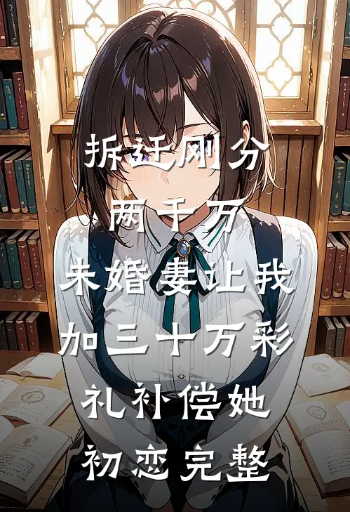 拆迁刚分两千万，未婚妻让我加三十万彩礼补偿她初恋完整