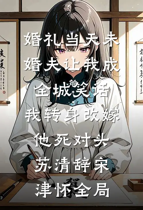 婚礼当天未婚夫让我成全城笑话，我转身改嫁他死对头苏清辞宋津怀全局
