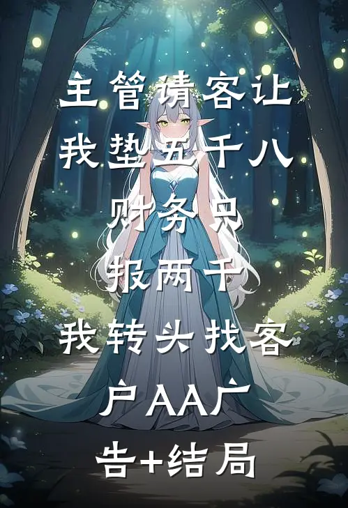 主管请客让我垫五千八，财务只报两千，我转头找客户AA广告+结局