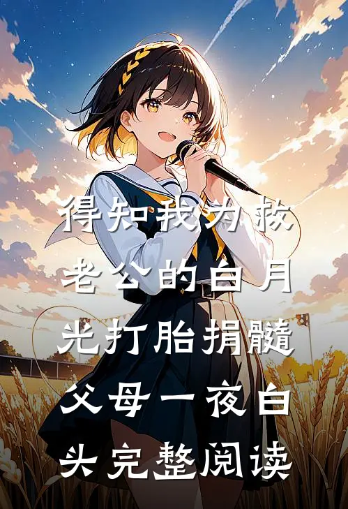 得知我为救老公的白月光打胎捐髓，父母一夜白头完整阅读