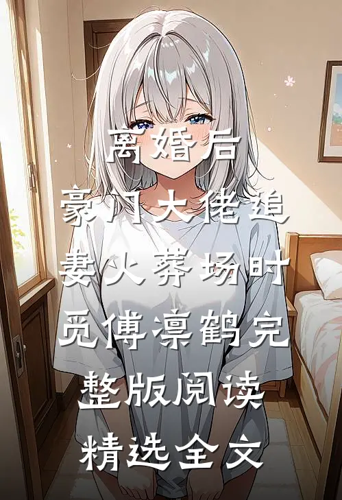 离婚后,豪门大佬追妻火葬场时觅傅凛鹤完整版阅读精选全文