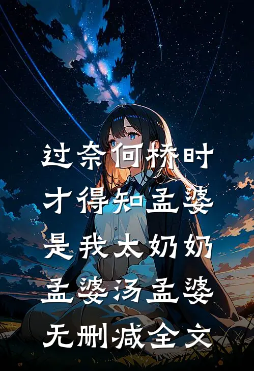 过奈何桥时，才得知孟婆是我太奶奶孟婆汤孟婆无删减全文
