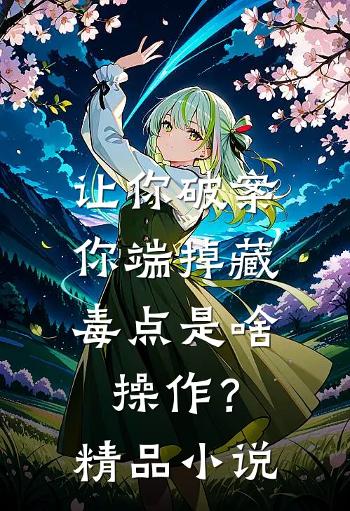 让你破案，你端掉藏毒点是啥操作？精品小说