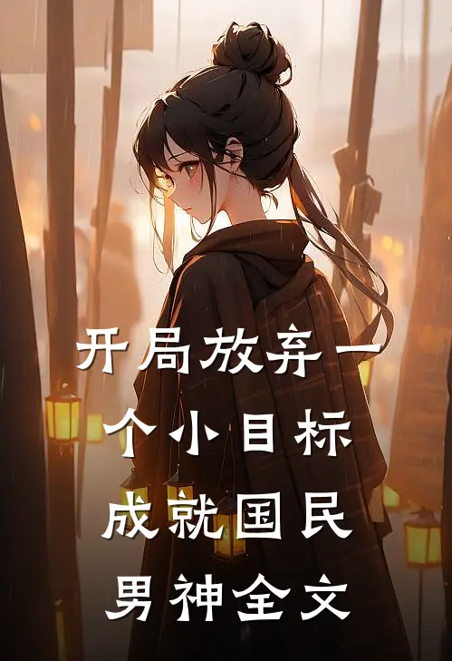 开局放弃一个小目标，成就国民男神全文