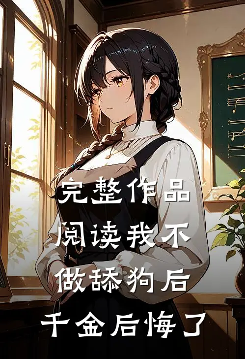 完整作品阅读我不做舔狗后，千金后悔了