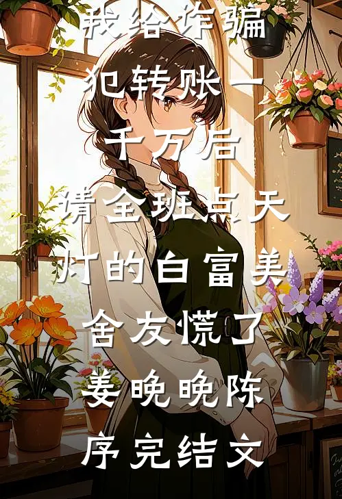 我给诈骗犯转账一千万后，请全班点天灯的白富美舍友慌了姜晚晚陈序完结文