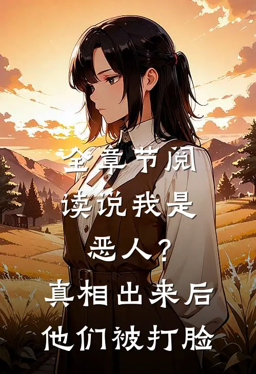 全章节阅读说我是恶人？真相出来后他们被打脸