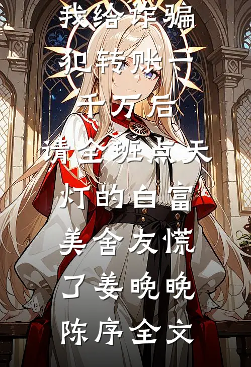 我给诈骗犯转账一千万后，请全班点天灯的白富美舍友慌了姜晚晚陈序全文