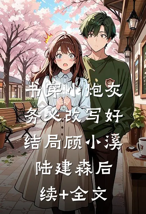 书穿小炮灰，务必改写好结局顾小溪陆建森后续+全文