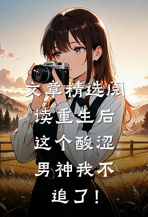 文章精选阅读重生后，这个酸涩男神我不追了！