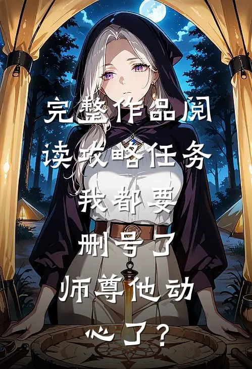 完整作品阅读攻略任务：我都要删号了，师尊他动心了？