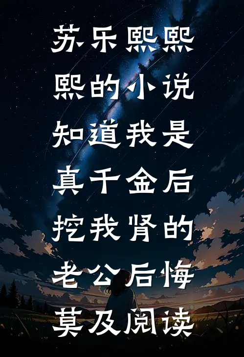 苏乐熙熙熙的小说知道我是真千金后，挖我肾的老公后悔莫及阅读